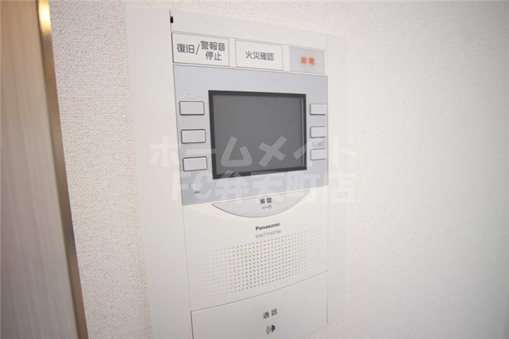 セキュリティ　モニター付インターホン