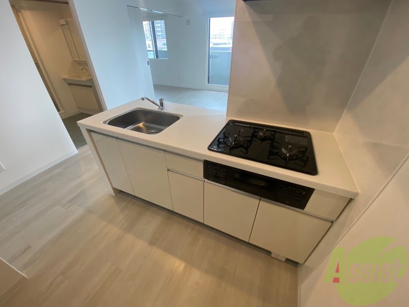 キッチン　システムキッチンなので、すぐお料理に使えます！