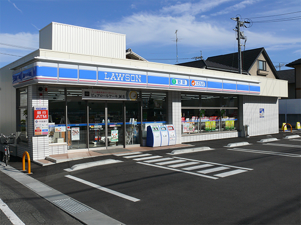 コンビニ　ローソン 倉敷美和二丁目店（コンビニ）まで196m