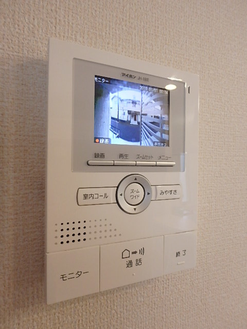 セキュリティ　来客時は、相手が確認できた方が良いですよね。