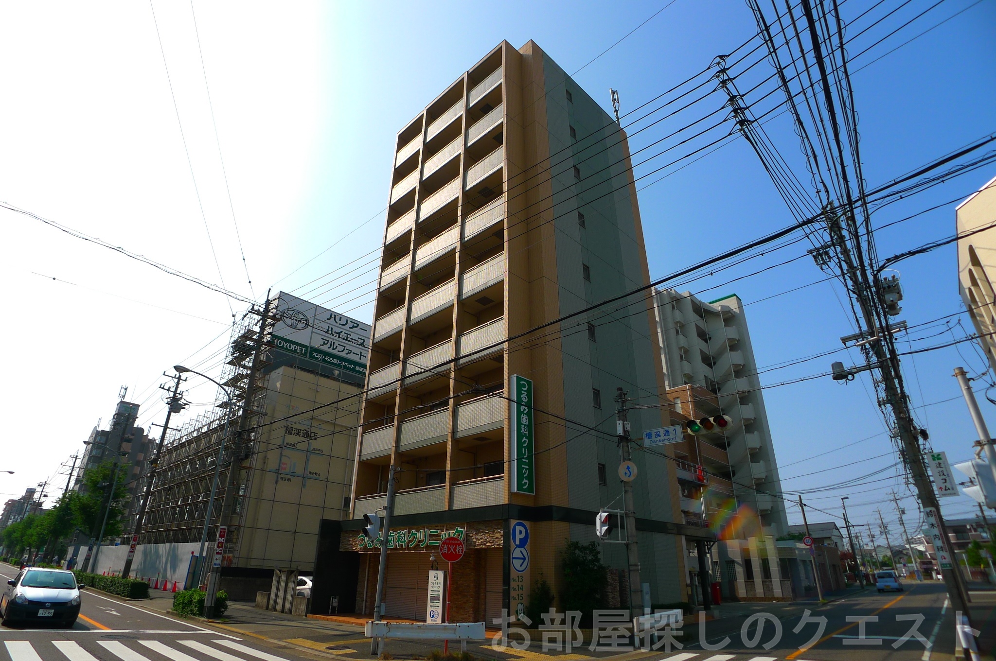 建物外観　セキュリティ充実！