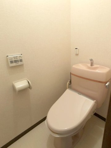 近鉄大阪線 真菅駅 徒歩5分 2階建 築31年のトイレ写真