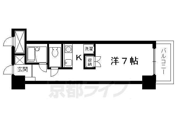 KINDIII 北館の間取り写真