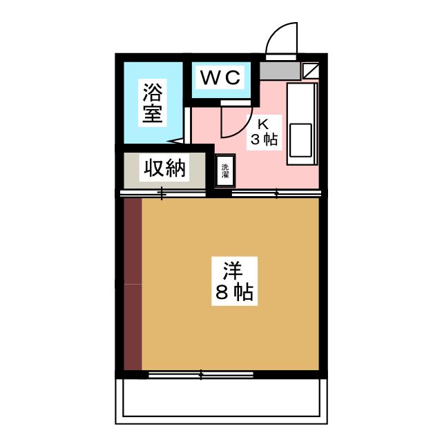 センチュリー若里の間取り写真