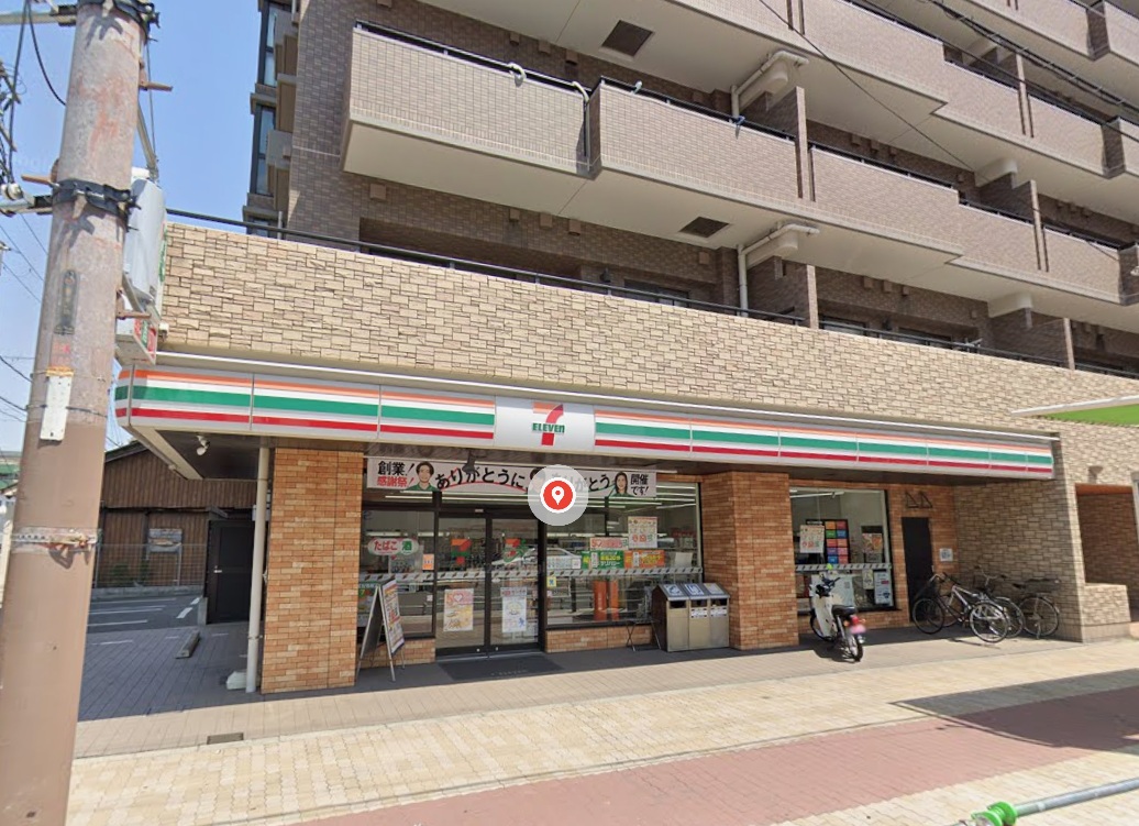 コンビニ　セブンイレブン大阪深江北2丁目店（コンビニ）まで71m