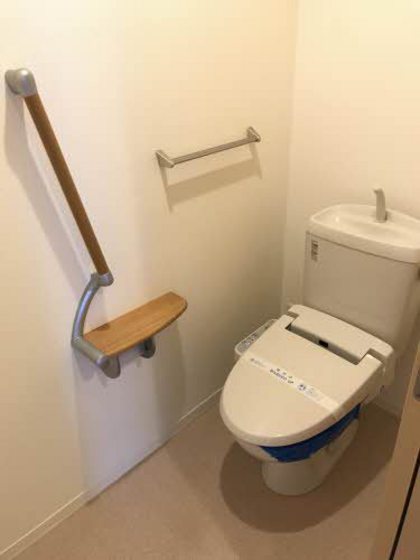 T’sハウスC棟のトイレ写真