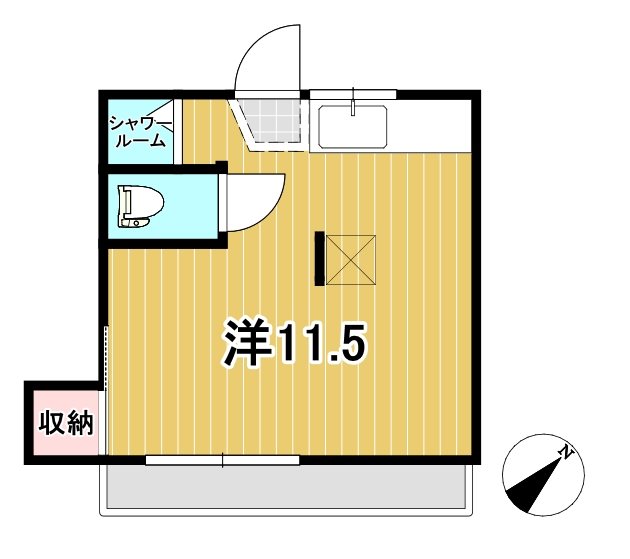 グリーン希望の間取り