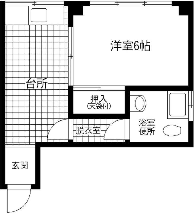 橋本ビルの間取り