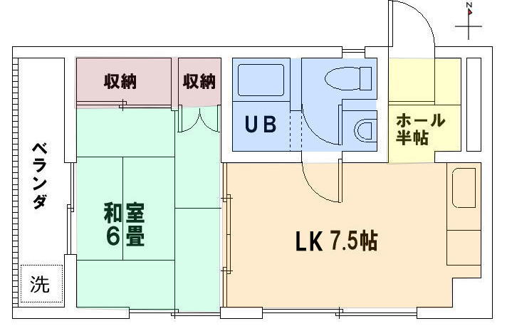 縄田ビルの間取り