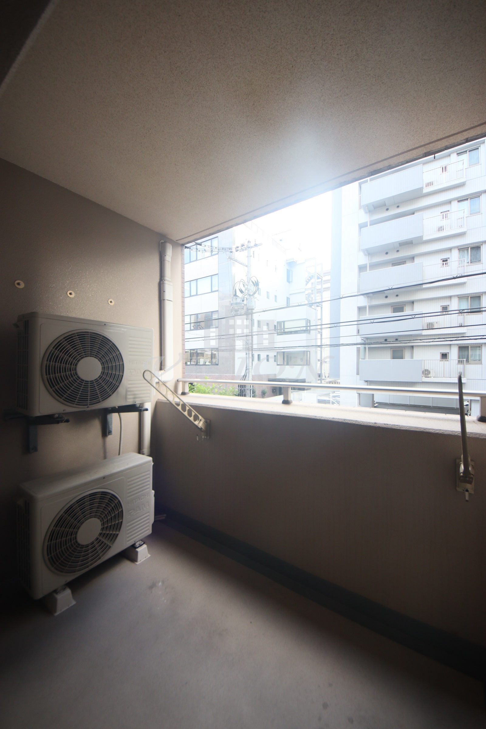 バルコニー　写真は別室のものです