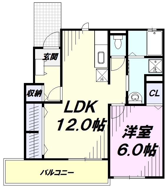 ヴィオラの間取り