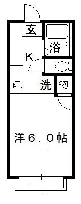 埼玉県蓮田市西新宿２（アパート）の賃貸物件の間取り