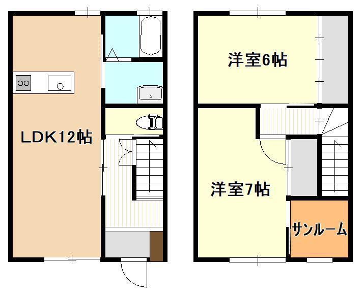 ＢＯＡメゾン　Ｂの間取り