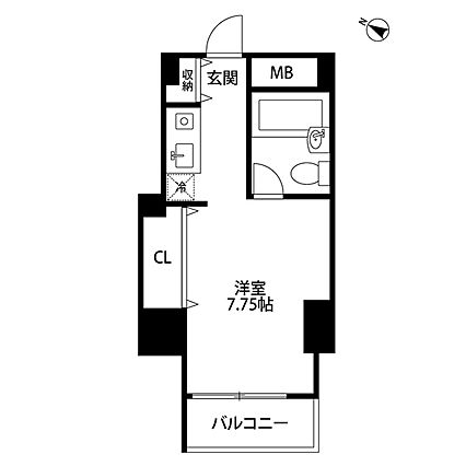 港区麻布台のマンションの間取り