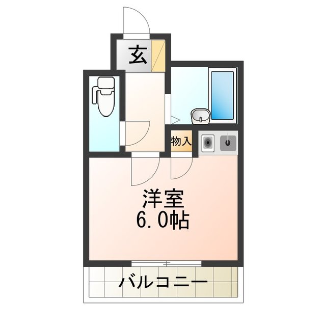 【シャルマンフジ住吉壱番館の間取り】