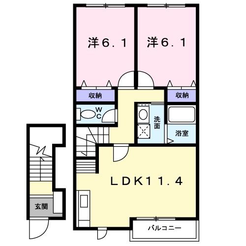 サンパレスの間取り