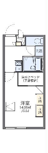 レオパレスＭＫ－Iの間取り