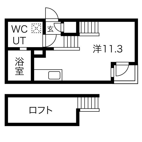 REX新栄の間取り