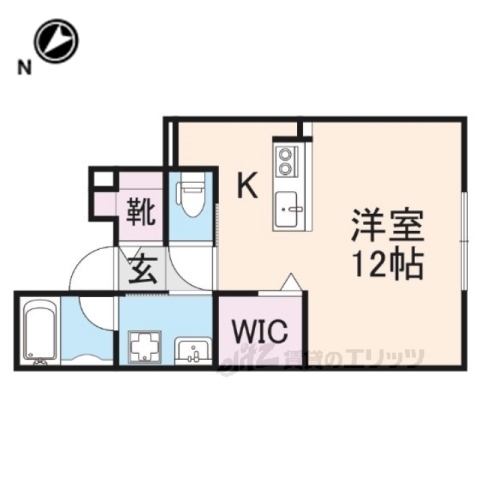 彦根市西今町のアパートの間取り