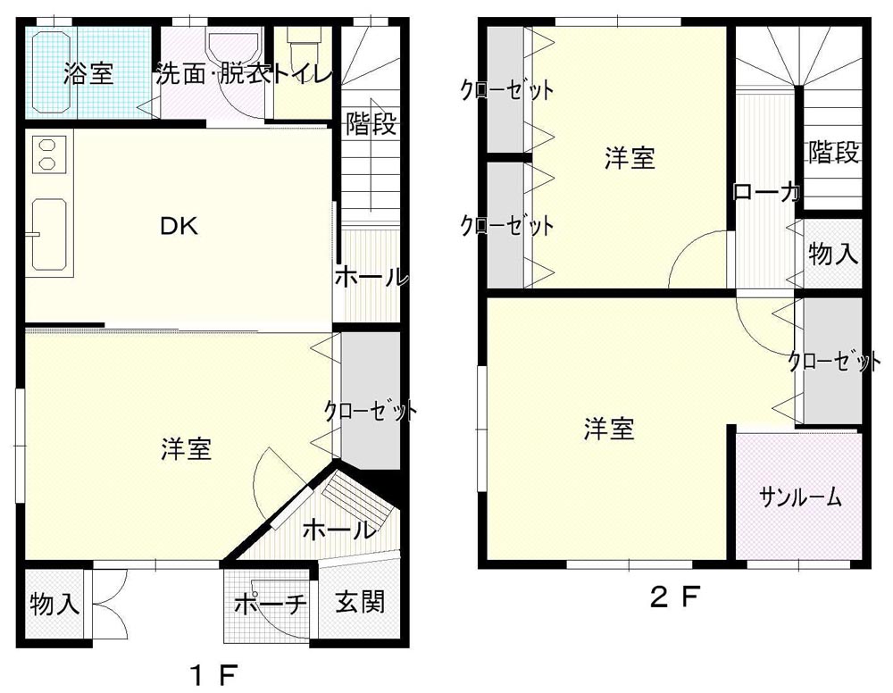 サンモール東新町の間取り