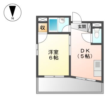 【コーラル志賀の間取り】