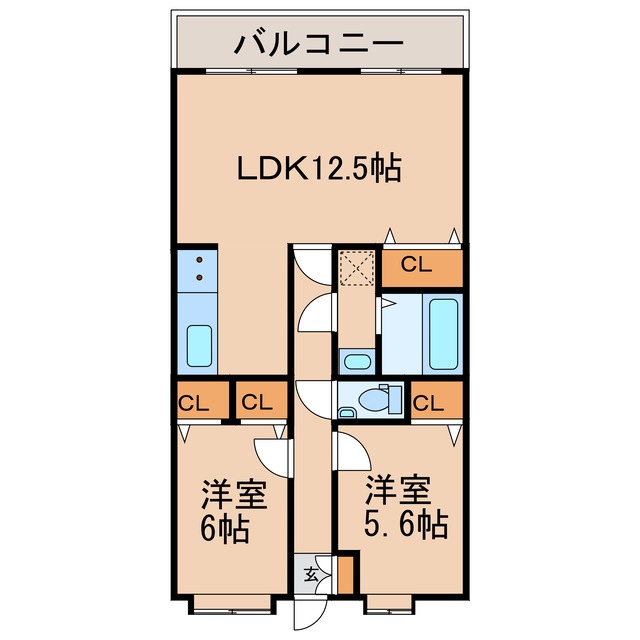 グレースヌーブの間取り