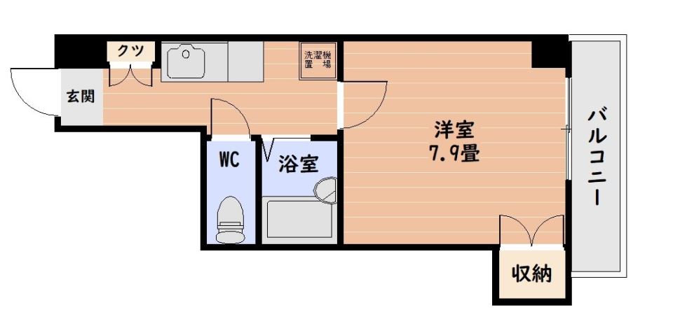 エルドベール桜木の間取り