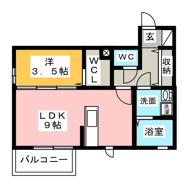 リヴェールの間取り