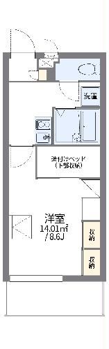 浦添市城間のマンションの間取り