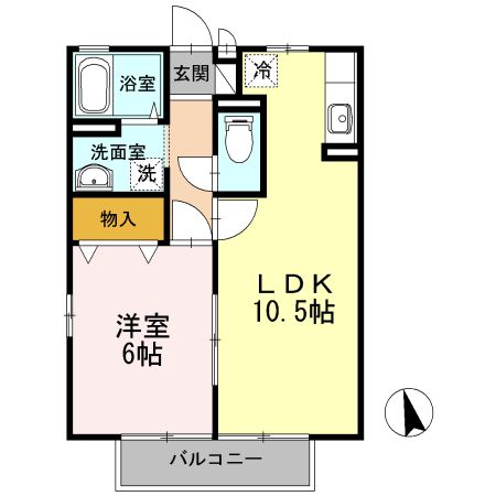 【オリエンタルＭの間取り】