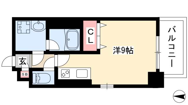 【キャナルスクエアの間取り】