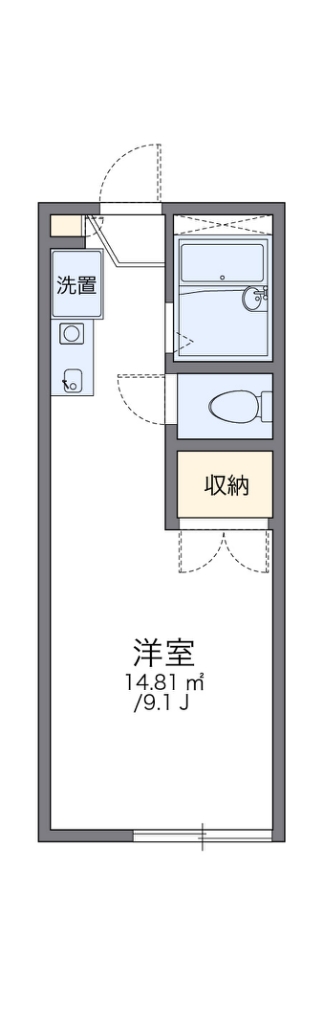 レオパレス泉佐野の間取り