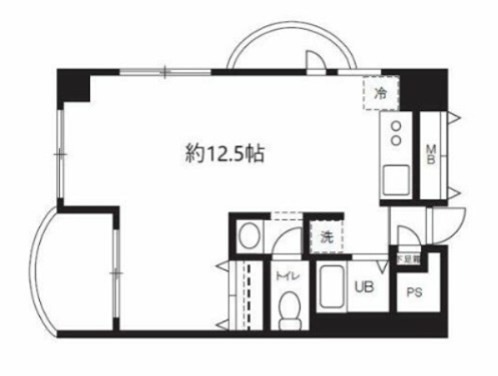 【江東区高橋のマンションの間取り】