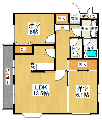 CASA-Sの間取り写真