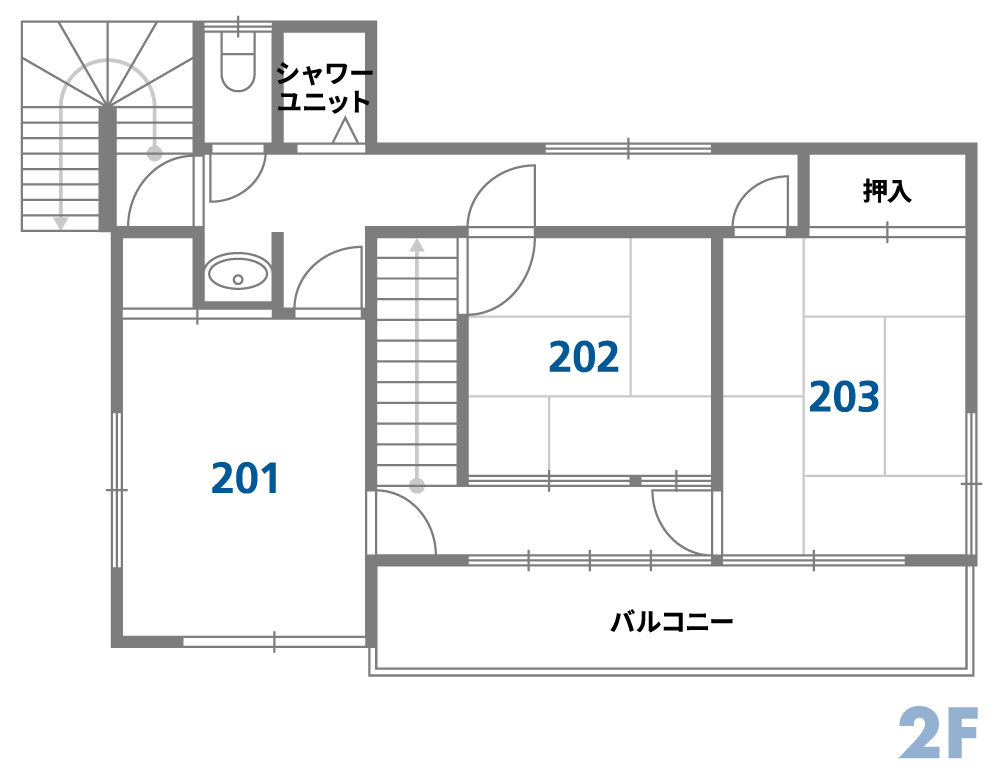 その他　間取図2階