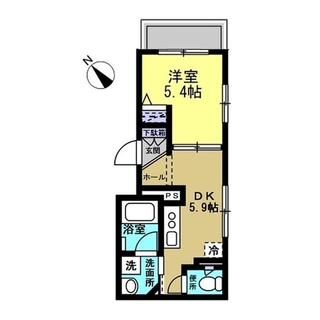 フレグラント　オリーブの間取り