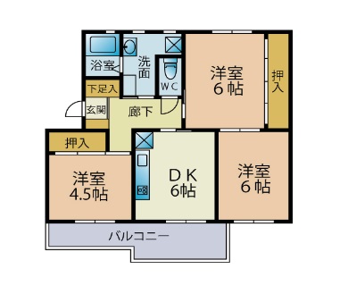 習志野12街区の間取り