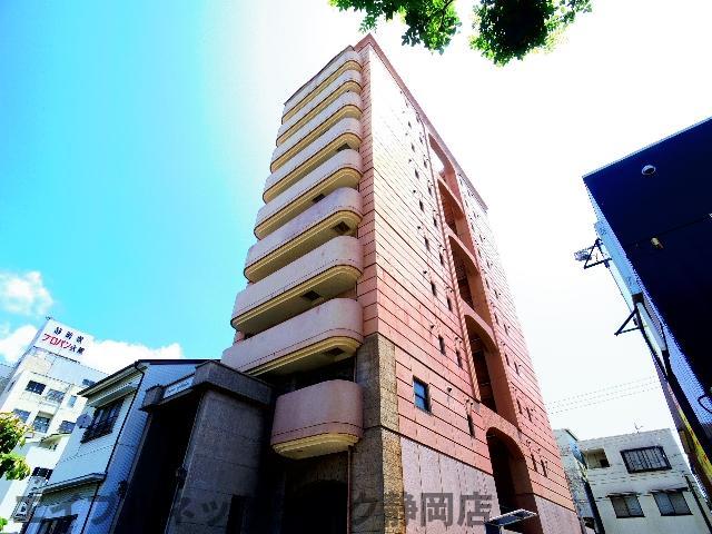 【静岡市葵区本通のマンションの建物外観】