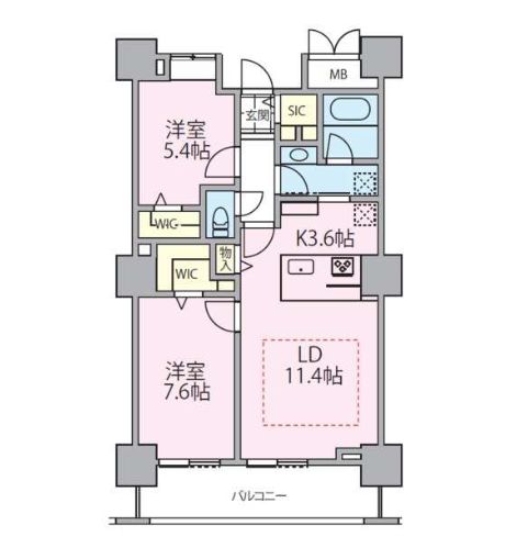 【ロイヤルパークスタワー南千住の間取り】