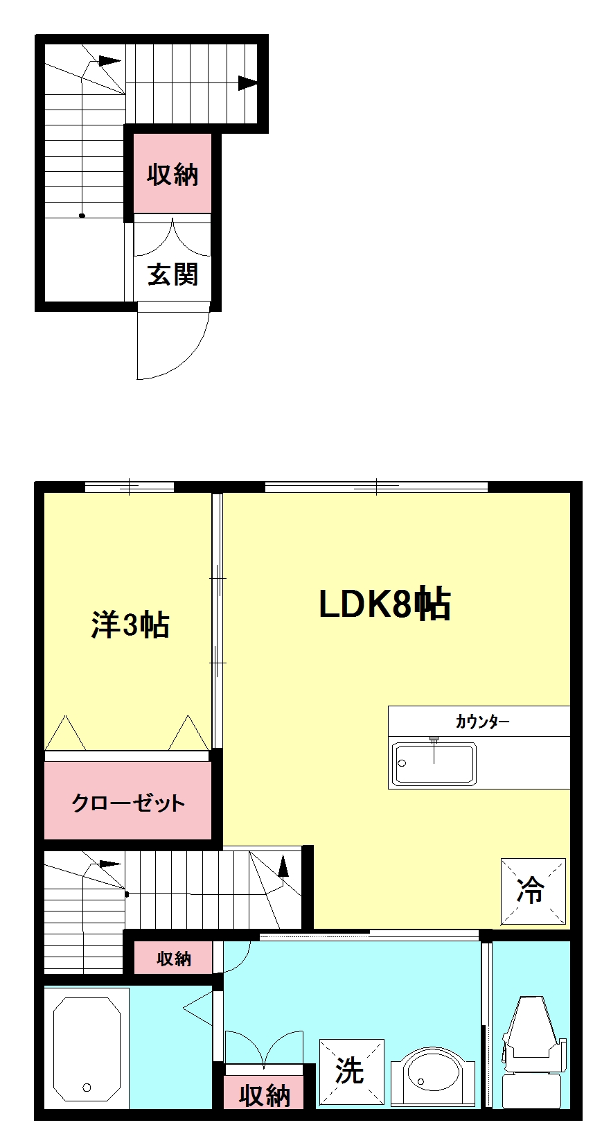 プランド大手町IIIの間取り