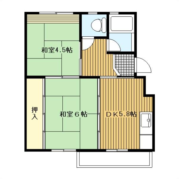 大和大塚戸の間取り