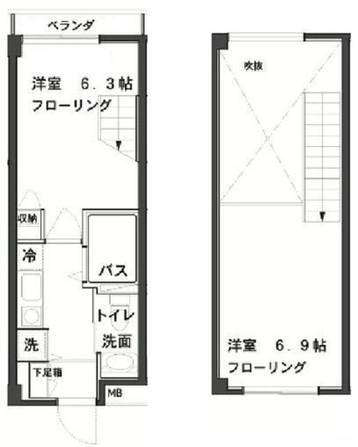 スペックハウス戸越の間取り