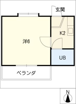 メゾン白鳥の間取り