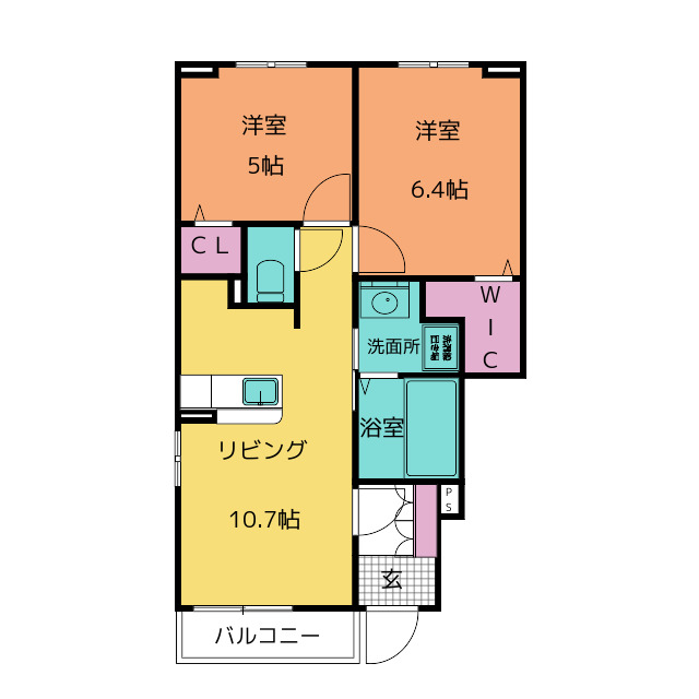 サニースクェアの間取り