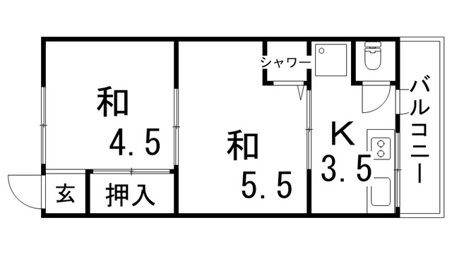 大同文化の間取り