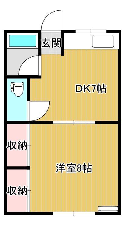 グリーンハウス2の間取り