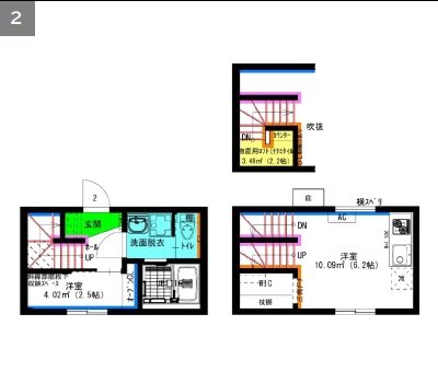 RadIAnce大府(レイディエンス大府)の間取り