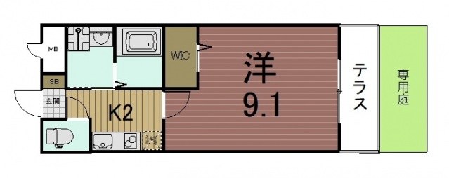 【A-mon醍醐の間取り】