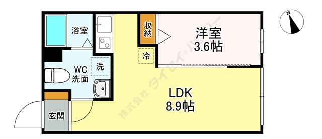 豊島区上池袋のマンションの間取り