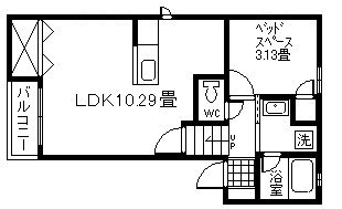 ＭＯＮＯＣＵＢＥの間取り